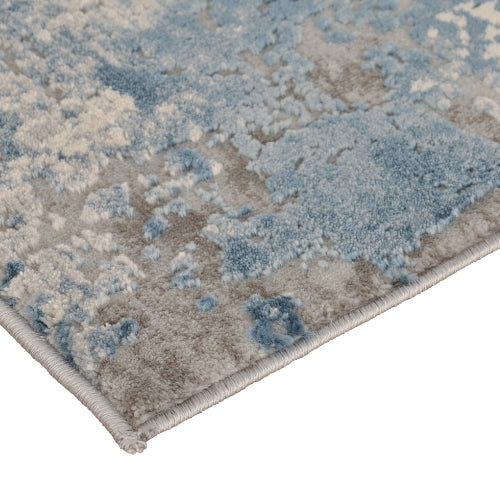 Tapis Gris Bleu