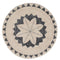 Tapis Rond Motif