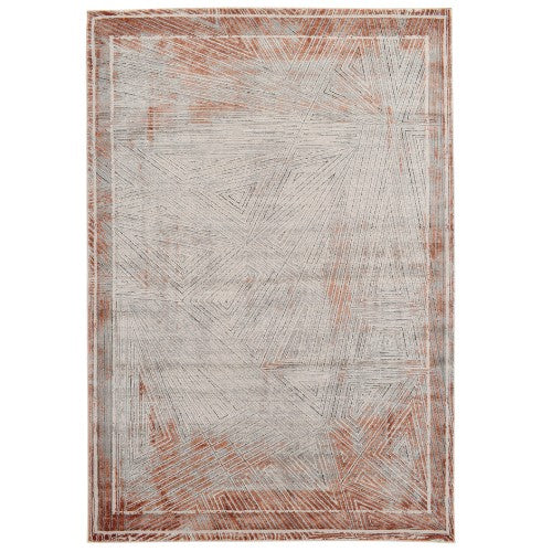 Tapis Rose et Gris