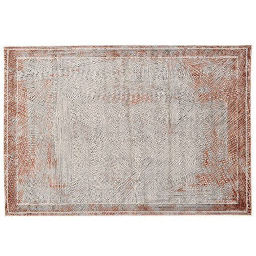 Tapis Rose et Gris