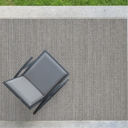 Tapis Gris Poil Ras