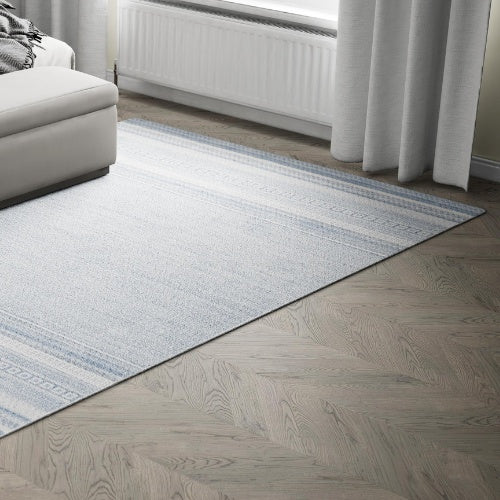 Tapis Bleu Gris