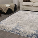 Tapis Gris Bleu